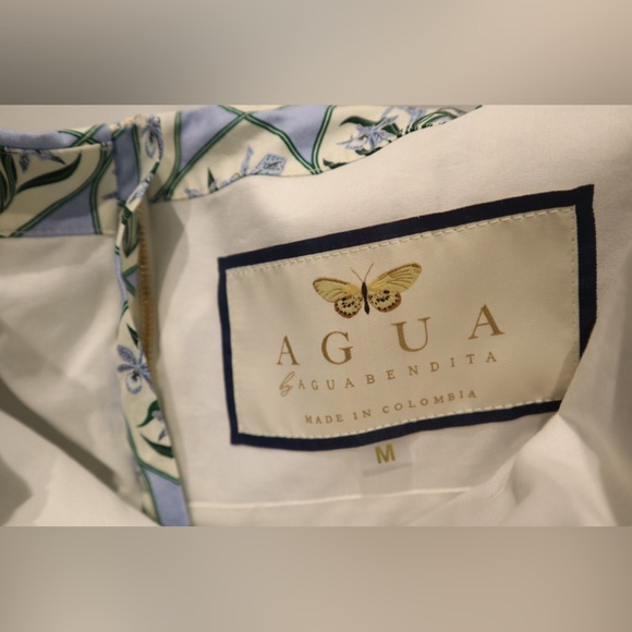 NWOT Agua by Agua Bendita Manzanilla Mini Dress - Picture 6 of 6